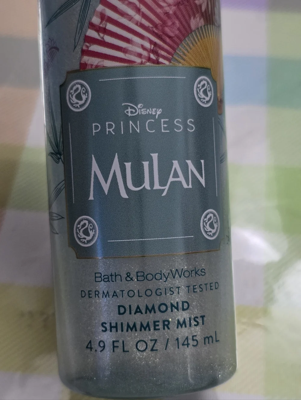 Bath & Body Works Disney Princess Mulan Diamond Shimmer Mist NEW RARE